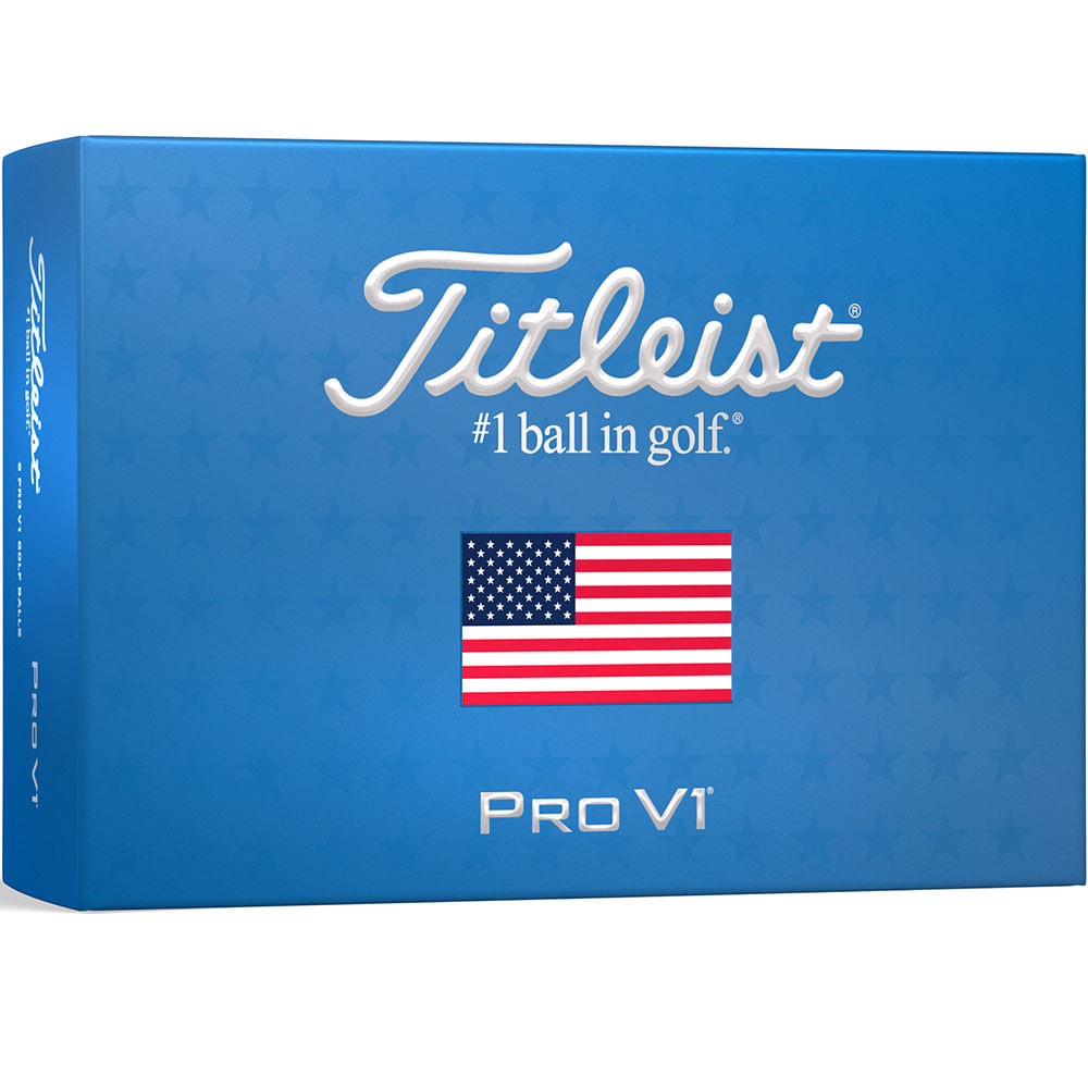 Titleist Pro V1 Limited Edition US Flag Golf Balls - Worldwide Golf Shops