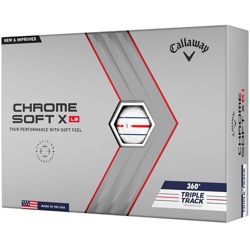 Callaway Chrome Soft X LS 360 Triple Track Golf Balls
