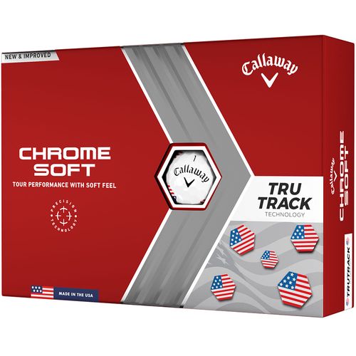 Callaway Chrome Soft USA Golf Balls
