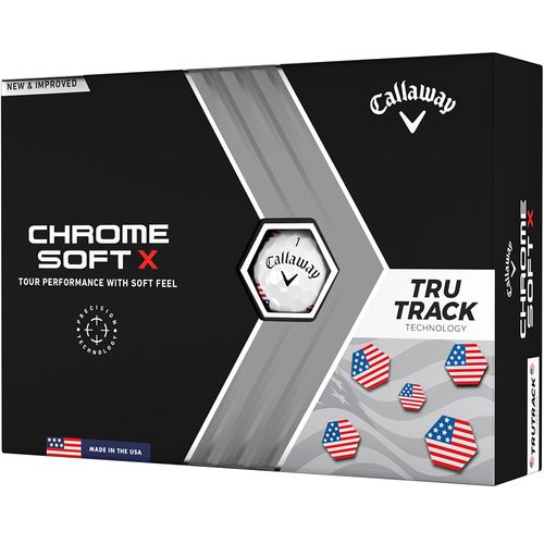 Callaway Chrome Soft X USA Golf Balls