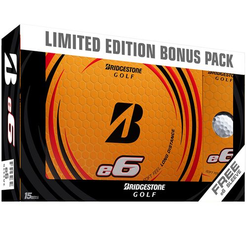Bridgestone e6 Limited Edition Bonus Pack - 15 PK