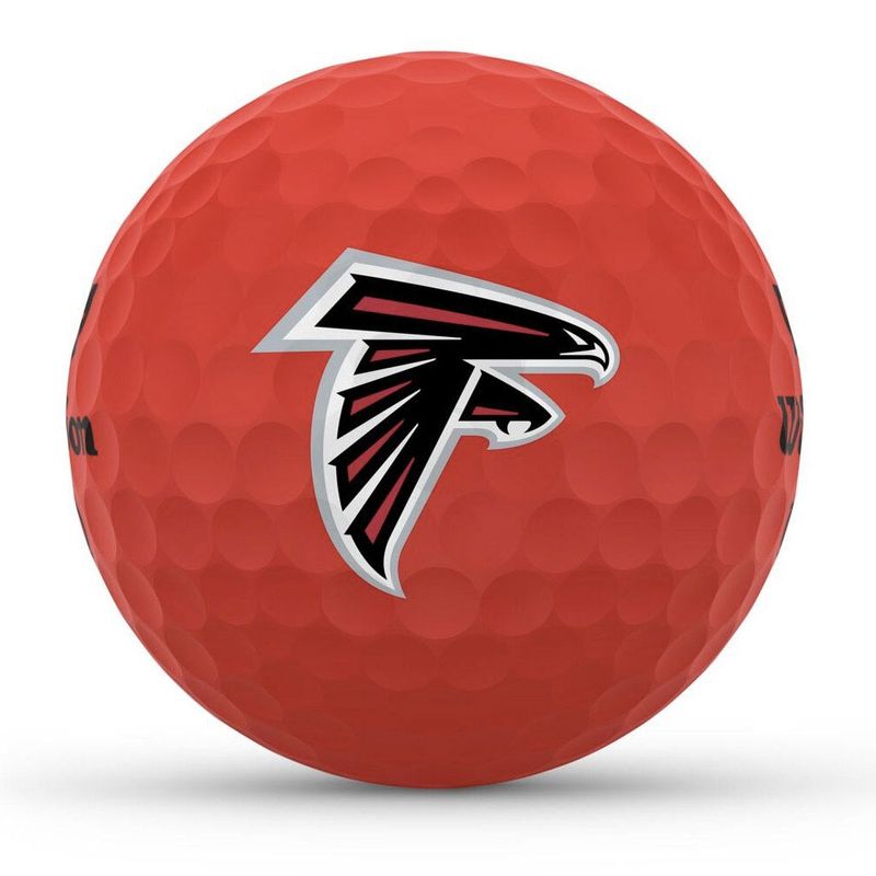 Wilson Duo Optix NFL Red Golf Balls - Worldwide Golf Shops