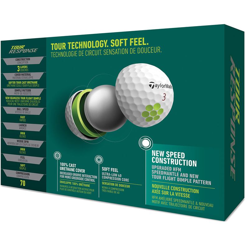 Wilson Duo Optix NFL Green Golf Balls - Worldwide Golf Shops