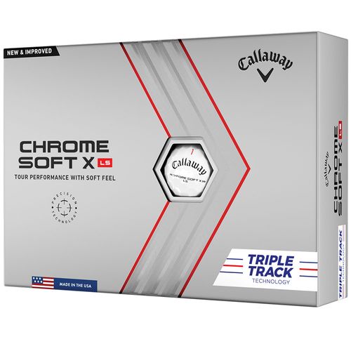 Callaway Chrome Soft X LS Triple Track Golf Balls