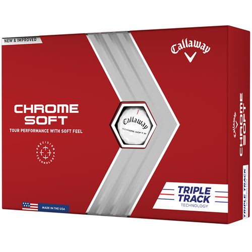 Callaway Chrome Soft Triple Track Personalized Golf Balls