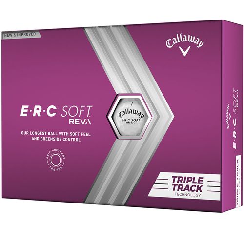 Callaway Women's ERC Soft REVA Triple Track Personalized Golf Balls