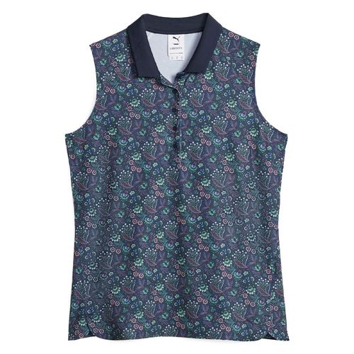 PUMA Women's X LIBERTY Sleeveless Golf Polo