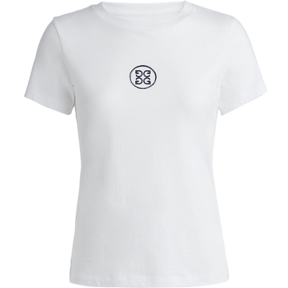 G/FORE Women's Gradient Après Golf Cotton Tee - Worldwide Golf