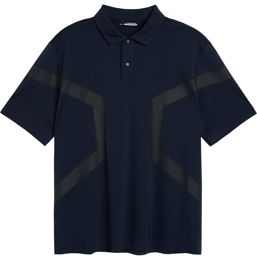 J. Lindeberg Men's Diamond Mesh Polo - Worldwide Golf Shops