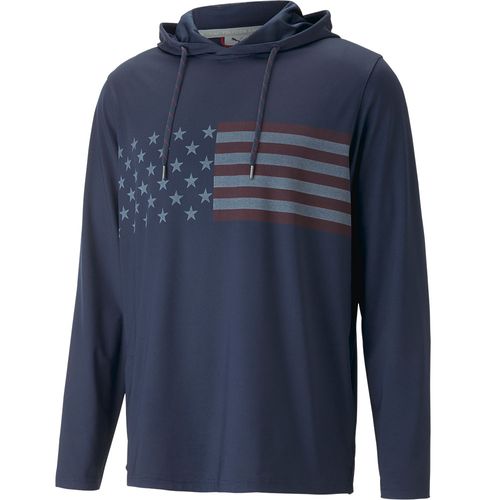 PUMA Men's Volition Stars & Bars Golf Hoodie