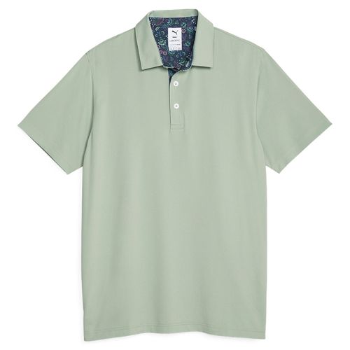 PUMA Men's X LIBERTY Solid Golf Polo