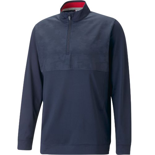 PUMA Men's Volition Camo Cover Golf 1/4 Zip Pullover