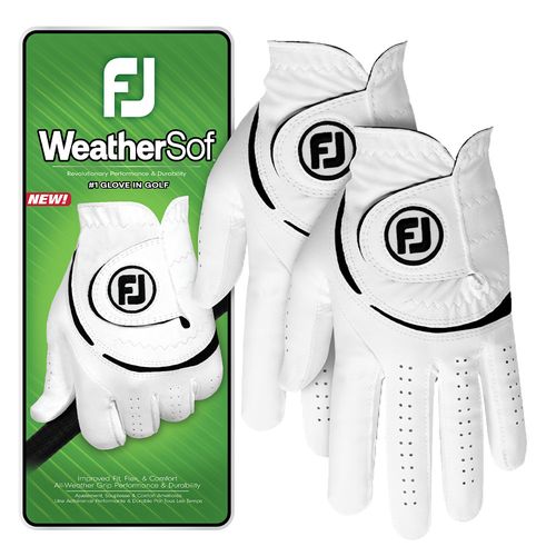 FootJoy WeatherSof Golf Glove - Two Pack