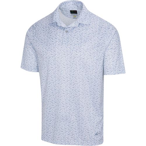 Greg Norman Men's ML75 Shark Lab Sketch Polo