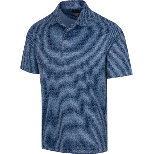 Greg Norman Men's ML75 Microlux Origami Print Polo