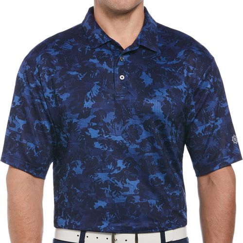 Ben Hogan Men's All Over Floral Camo Polo