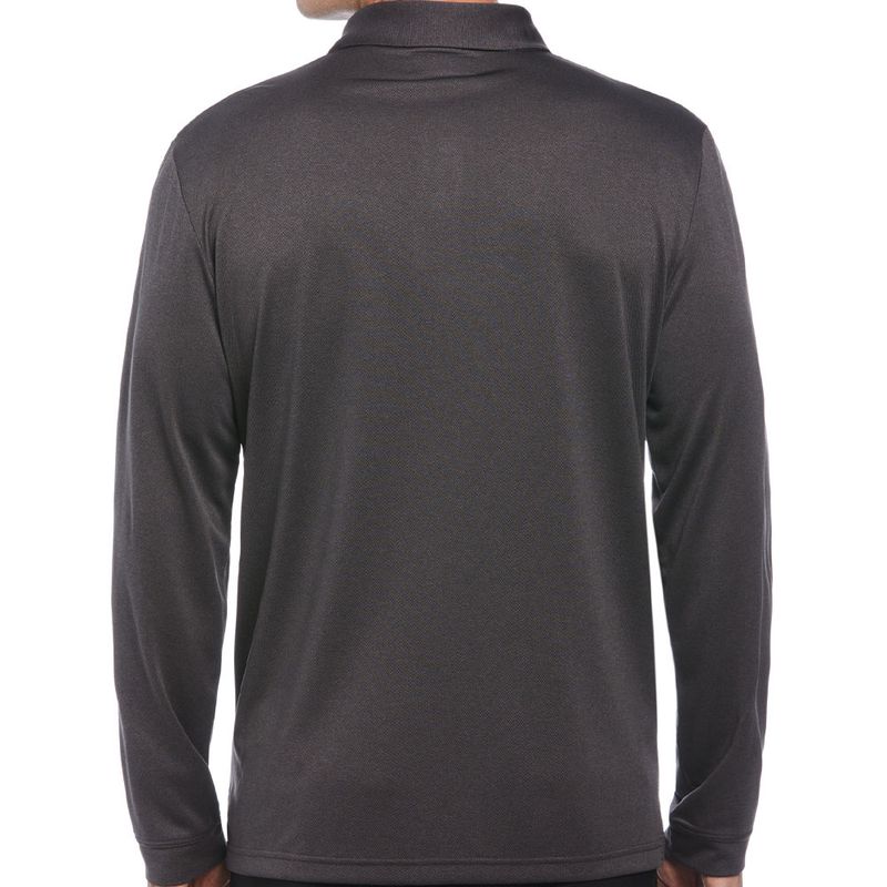 Ben Hogan Men's Long Sleeve Micro Birdseye Polo - Worldwide Golf Shops