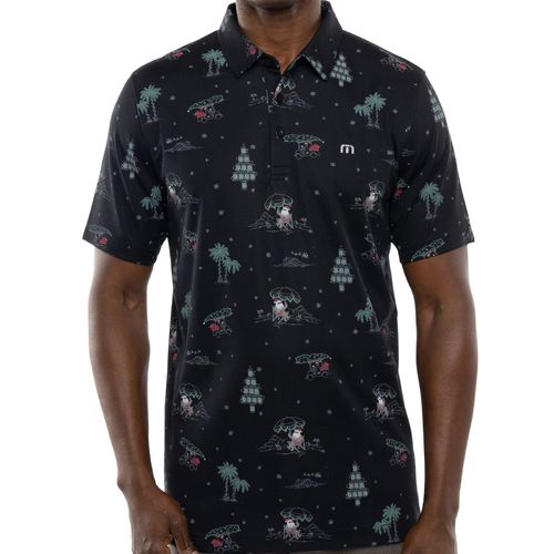 TravisMathew Men's California Christmas Polo