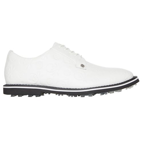 G/FORE Men's Gallivanter Debossed Skull & T's Leather Spikeless Golf Shoes