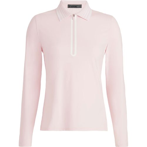 G/FORE Women's Silky Tech Nylon Long Sleeve 1/4 Zip Polo