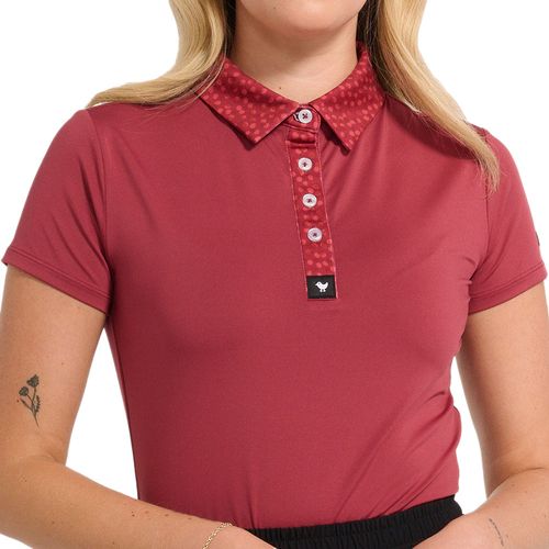 Bad Birdie Women's Red Alert Polo