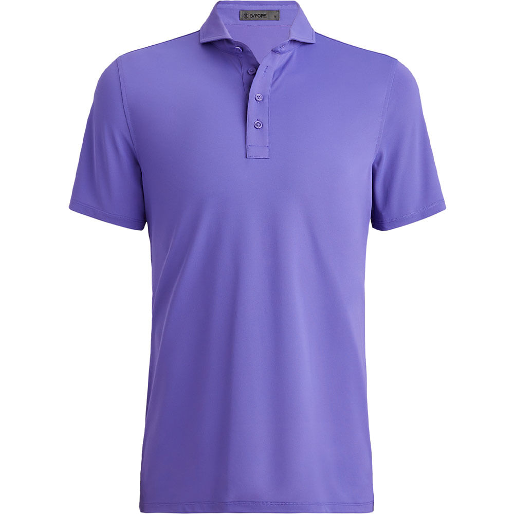 G/FORE Men's Circle G's Embossed Tech Jersey Banded Sleeve