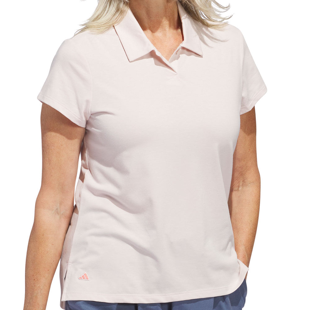 adidas Women's Go-To Heathered Polo - Worldwide Golf Shops