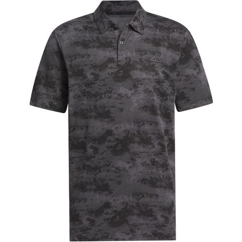 adidas Men's Go-To Printed Mesh Polo