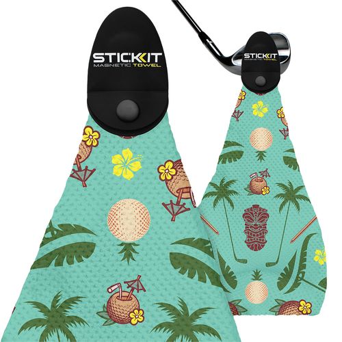 STICKIT Magnetic Golf Towel - Tiki