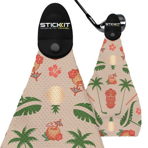STICKIT Magnetic Golf Towel - Tiki