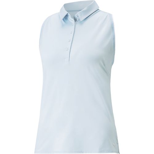PUMA Women's MATTR Peak Sleeveless Golf Polo
