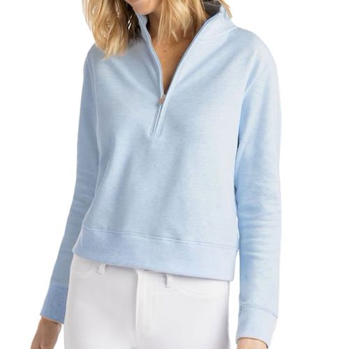 TravisMathew Women's Cloud Fleece 1/2 Zip Pullover