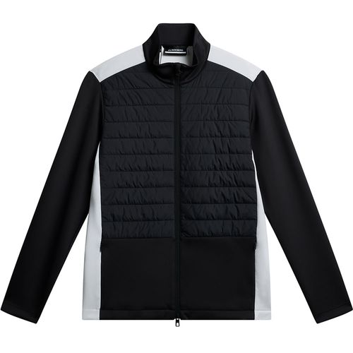 J. Lindeberg Men's Delano Hybrid Full Zip Midlayer