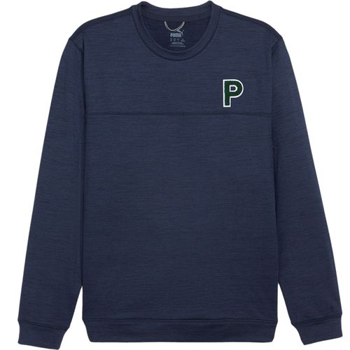 PUMA Men's CLOUDSPUN Patch Crewneck Sweater