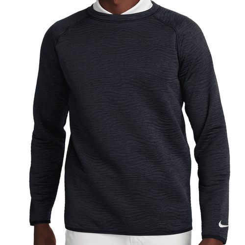 Nike Men's Dri-FIT Tour Quilted Long Sleeve Crew
