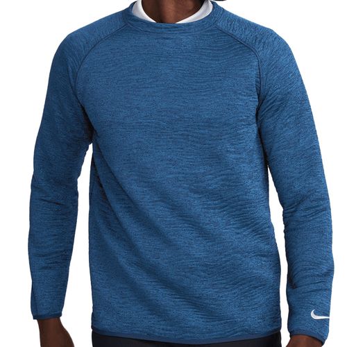 Nike Men's Dri-FIT Tour Quilted Long Sleeve Crew