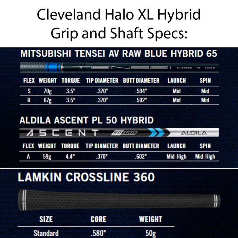 Cleveland Halo XL Hybrid - Worldwide Golf Shops Cleveland Halo XL Hybrid - Worldwide Golf Shops