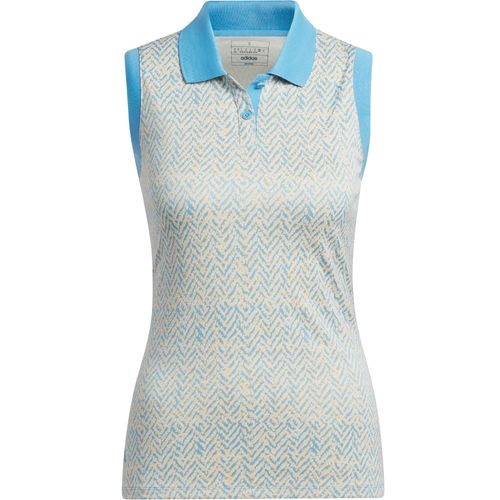 adidas Women's Ultimate365 Jacquard Sleeveless Polo