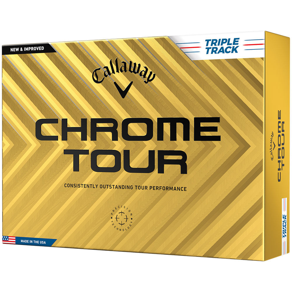 Callaway Chrome Tour Triple Track Golf Balls - Worldwide