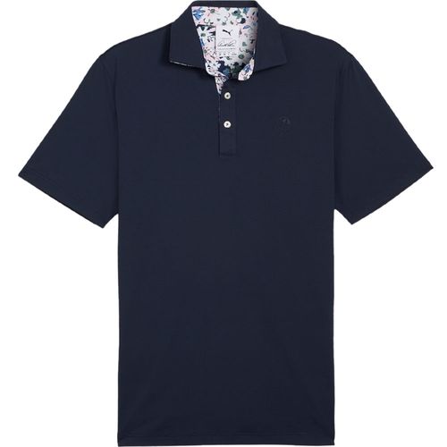 PUMA Men's X AP Floral Trim Polo