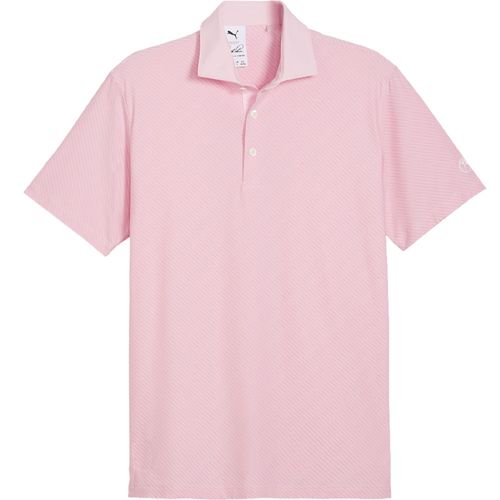 PUMA Men's X AP Jacquard Stripe Polo