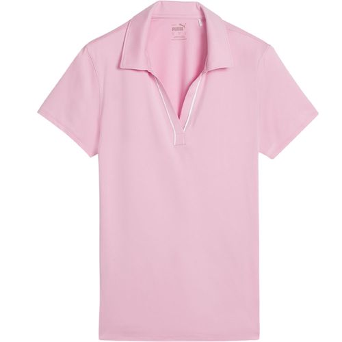 PUMA Women's CLOUDSPUN Piped Golf Polo