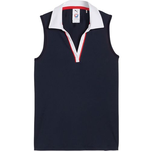 PUMA Women's X Volition Piped Sleeveless Polo