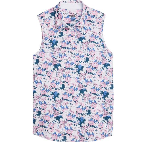 PUMA Women's MATTR Bloom Sleeveless Polo
