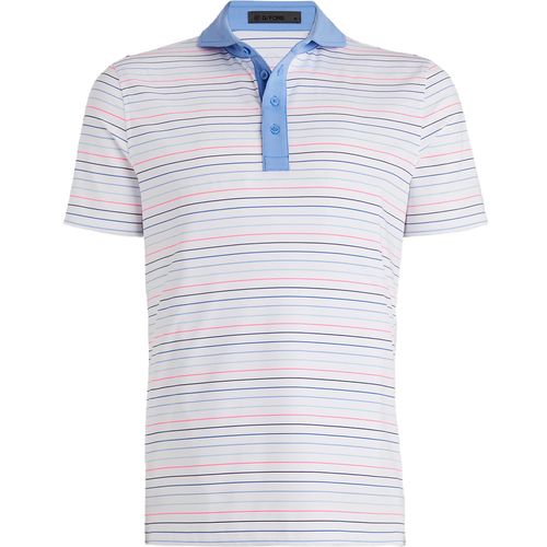 G/FORE Men's Multi Stripe Tech Jersey Polo