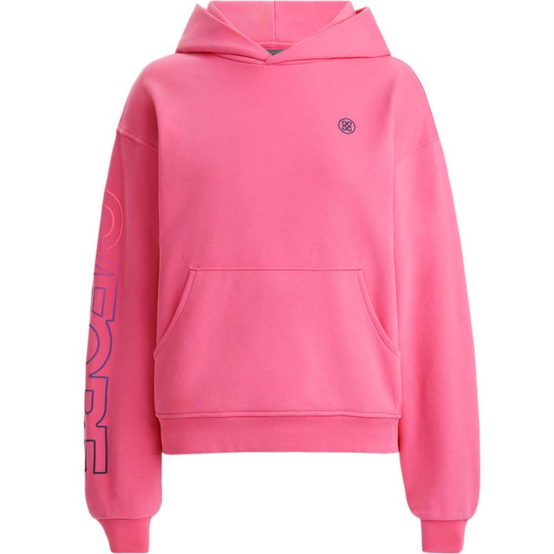 Oversized french terry online hoodie