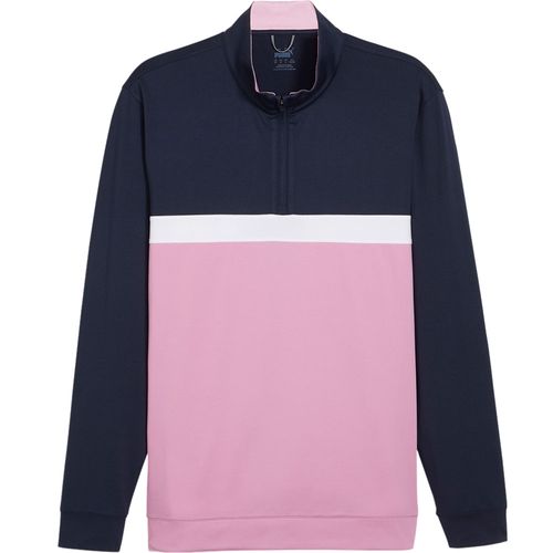 PUMA Men's Pure Colorblock 1/4 Zip Pullover