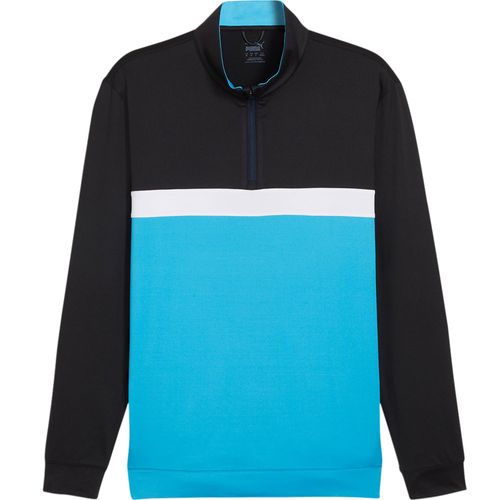 PUMA Men's Pure Colorblock 1/4 Zip Pullover