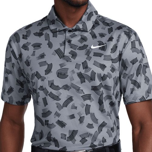 Nike Men's Dri-FIT Tour Micro Print Golf Polo