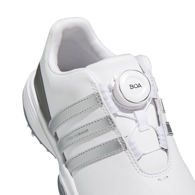 adidas Junior's Tour360 BOA Golf Shoes - Worldwide Golf Shops
